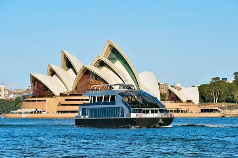 Sydney Harbour Glass Boat Christmas Party Lunch Cruise in Sydney