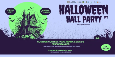 Halloween Eve Hall Party at Meadows Memorial Hall