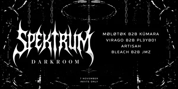 SPEKTRUM PRESENTS: DARKROOM at Burdekin Hotel