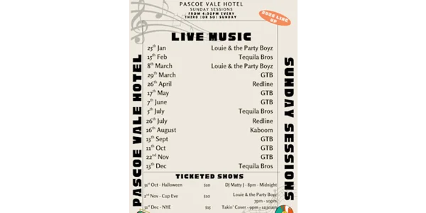 New Years Eve at Pascoe Vale Hotel