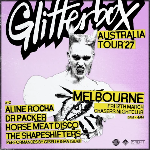 Glitterbox Melbourne 2027 at Chasers