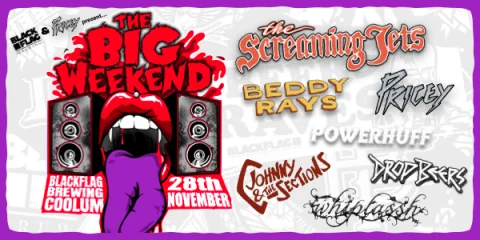 THE BIG WEEKEND 2026 at Blackflag Brewing Coolum