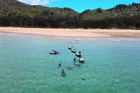 Magnetic Island Snorkel Jet Ski Tour in Townsville