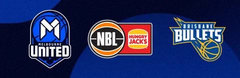 Melbourne United vs Brisbane Bullets at John Cain Arena