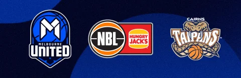 Melbourne United vs Cairns Taipans at John Cain Arena