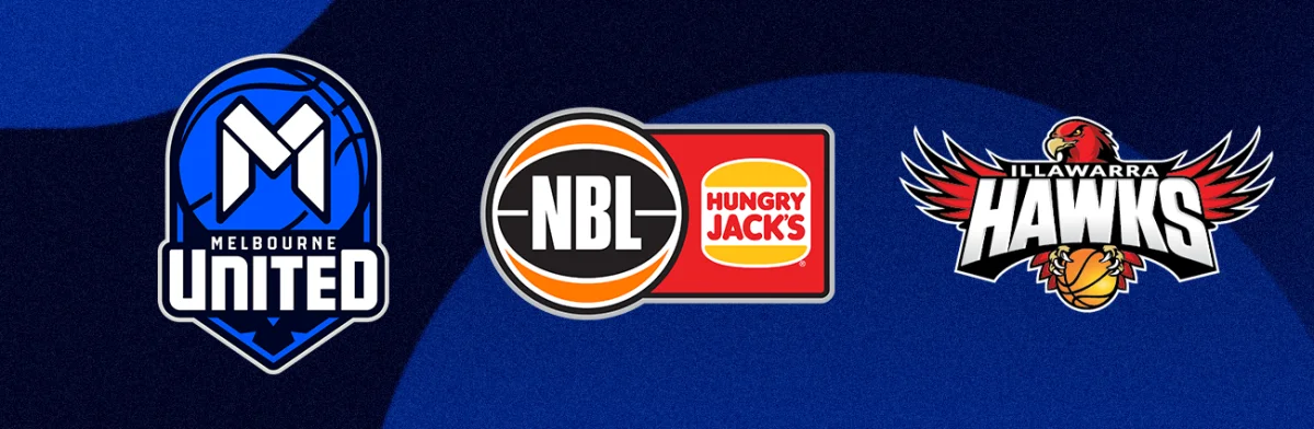 Melbourne United vs Illawarra Hawks at John Cain Arena
