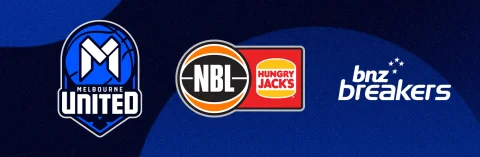 Melbourne United vs New Zealand Breakers at John Cain Arena