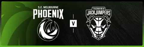 South East Melbourne Phoenix vs Tasmania JackJumpers at John Cain Arena