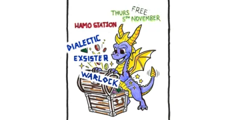 Exsister / Dialetic / Warlock at Hamilton Station Hotel