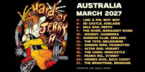 Hard-Ons with Jerry A, Sydney at Paddo RSL
