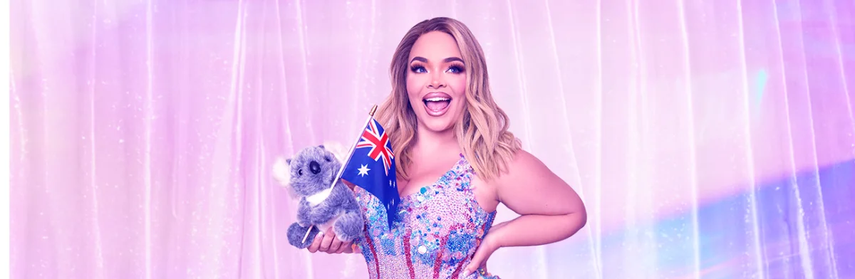 Trisha Paytas at Rod Laver Arena
