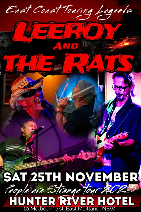 Leeroy and the Rats, Leeroy & The Rats at Hunter River Hotel