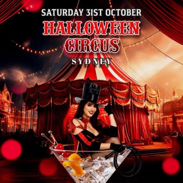 Club Dirty Martini Halloween Circus at Sean & Dolly's