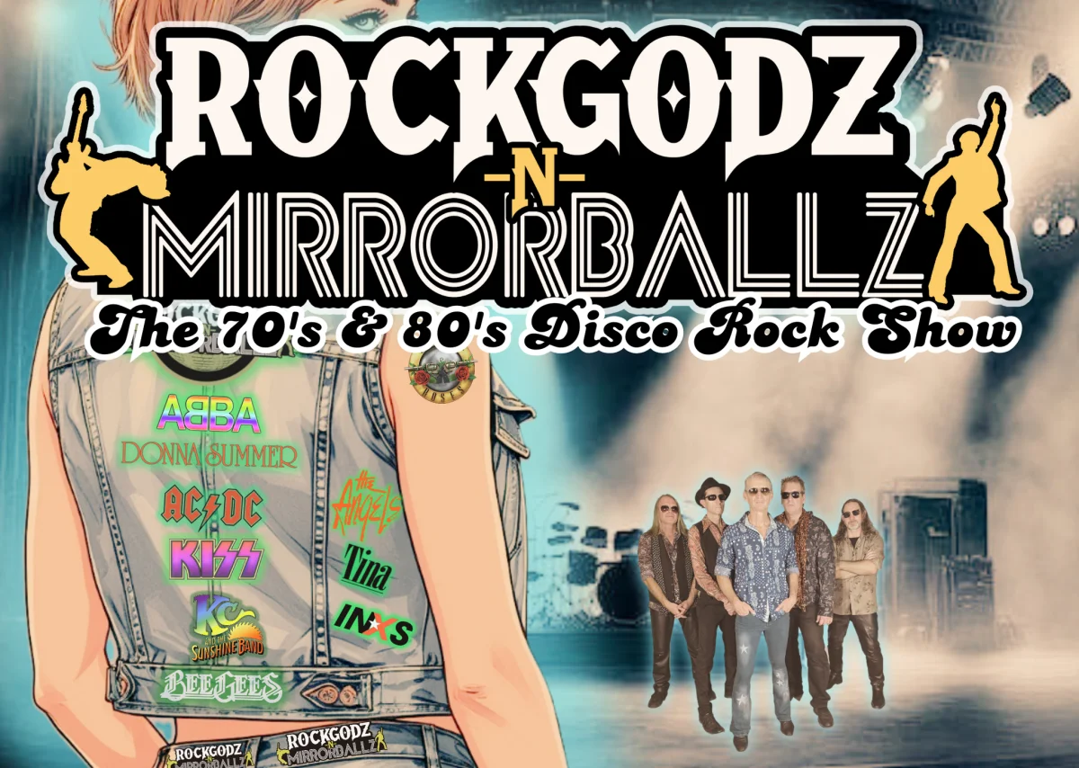 Rockgodz & Mirrorballz*, Saturday Bands Baby at Sundowner Hotel Motel (QLD, AVC)