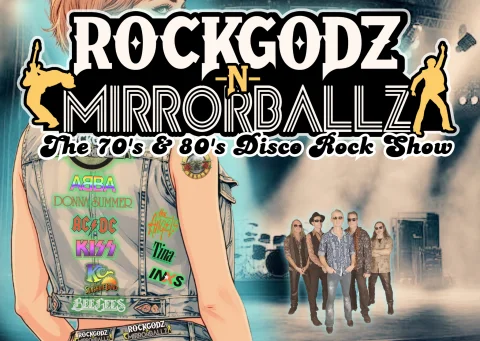 Rockgodz & Mirrorballz*, Saturday Bands Baby at Sundowner Hotel Motel (QLD, AVC)