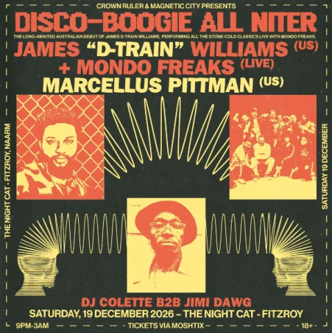 DISCO-BOOGIE ALL NITER at The Night Cat