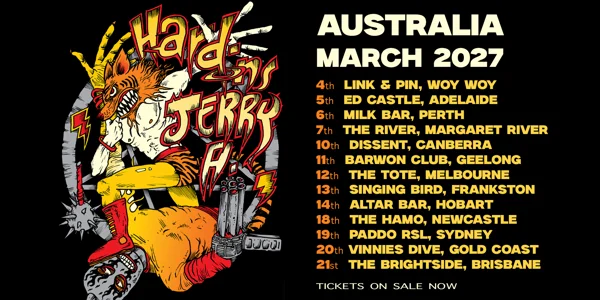Hard-Ons with Jerry A - Australian Tour at Barwon Club Hotel
