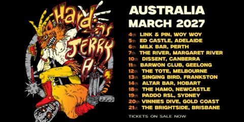Hard-Ons with Jerry A - Australian Tour at Barwon Club Hotel