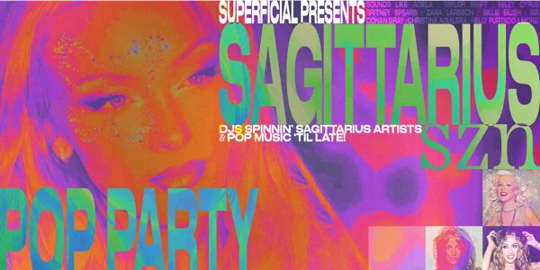 SZN Pop Party: Sagittarius Edition - Brisbane at The Wickham