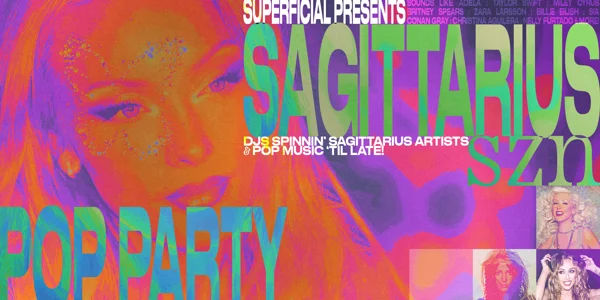 SZN Pop Party: Sagittarius Edition - Perth at The Court Hotel