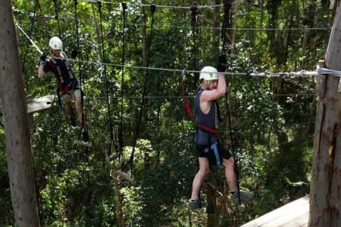 Currumbin High Ropes and Zipline Adventure Park in Gold Coast