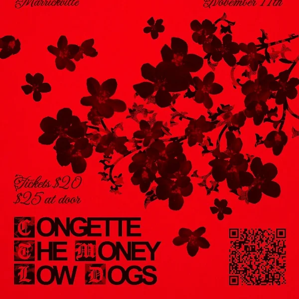 Congette + The Low Dogs + The Money at Lazybones Lounge Restaurant & Bar