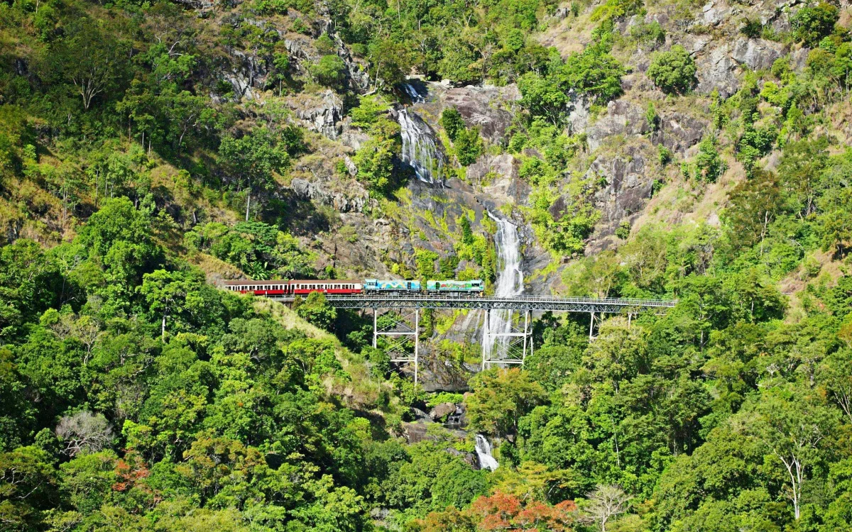 Waterfall.