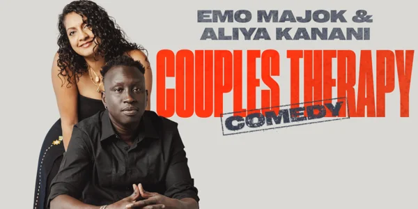 EMO MAJOK & ALIYA KANANI: COUPLES THERAPY COMEDY at Kindred Bandroom
