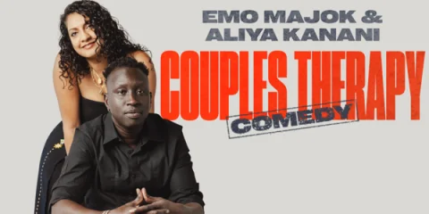 EMO MAJOK & ALIYA KANANI: COUPLES THERAPY COMEDY at Kindred Bandroom