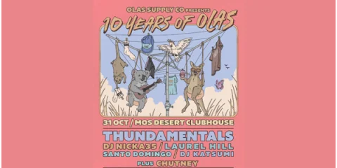 10 YEARS OF OLAS at Mo's Desert Clubhouse