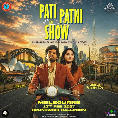 PATI PATNI AUR SHOW FT. SHREYA & ONKAR at Brunswick Ballroom