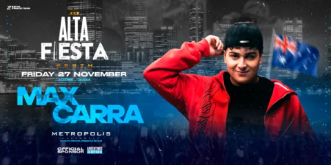 MAX CARRA at Metropolis Fremantle
