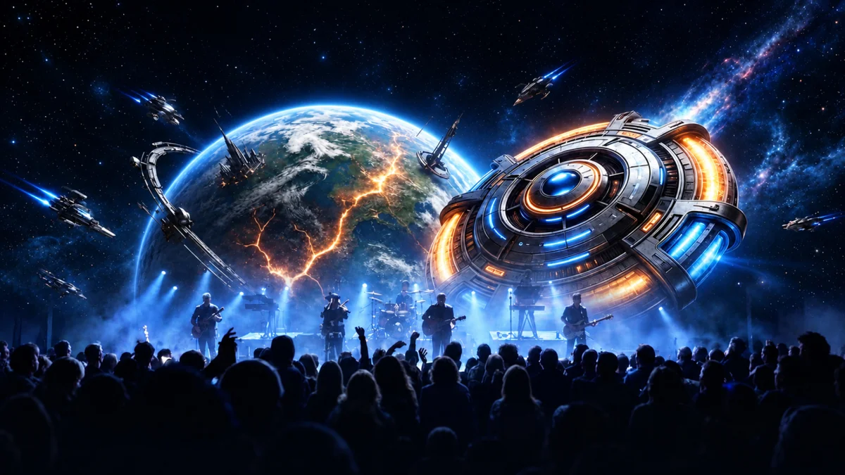 Rockaria the ELO Experience at Boardwalk Theatre, Mandurah Performing Arts Centre (ManPAC)