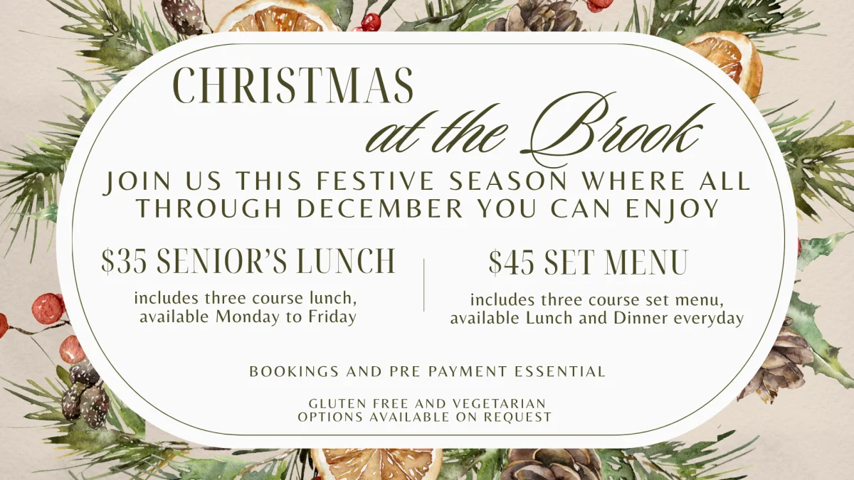 Christmas at the Brook! at Brook Bar & Bistro