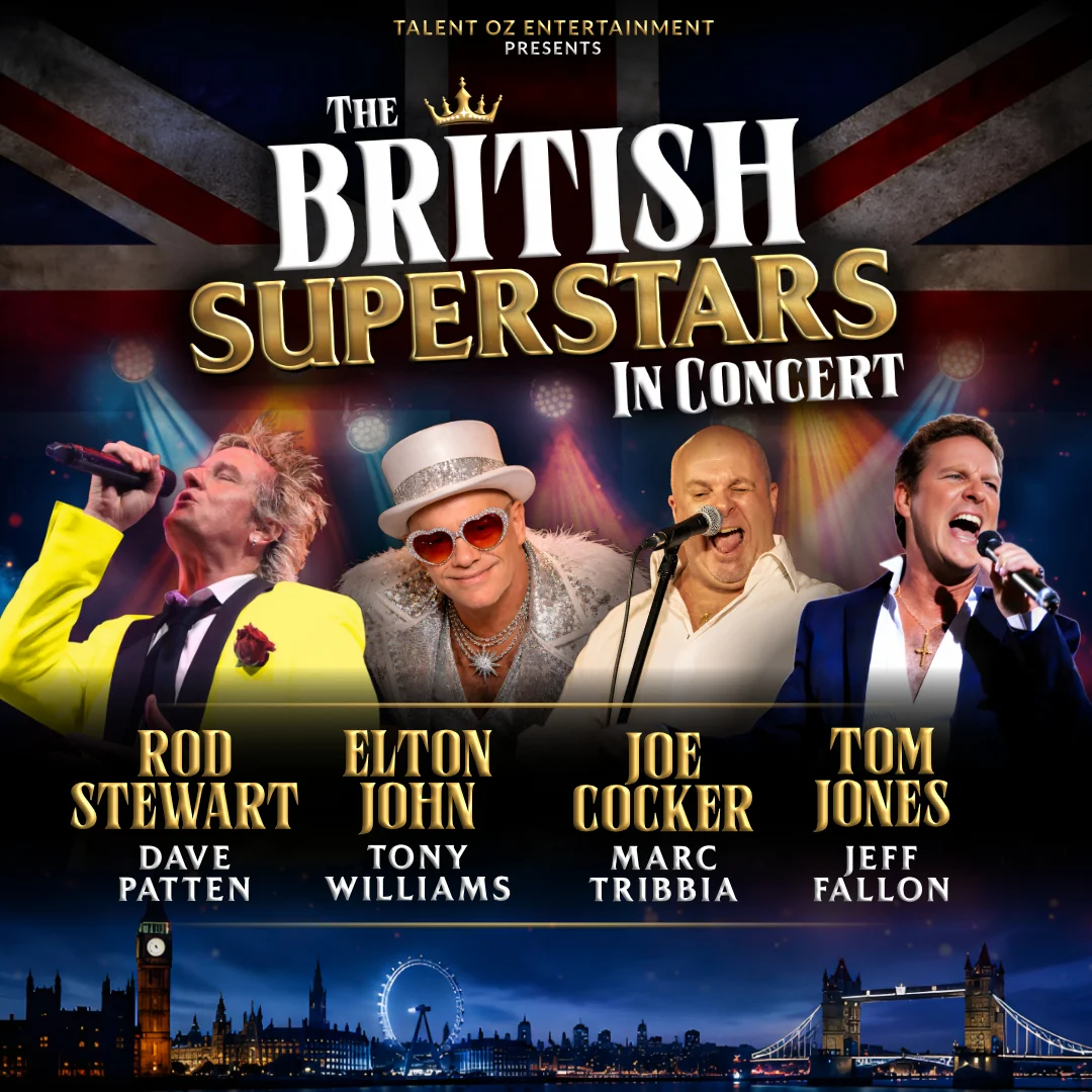 BRITISH SUPERSTARS IN CONCERT at Norths Cammeray