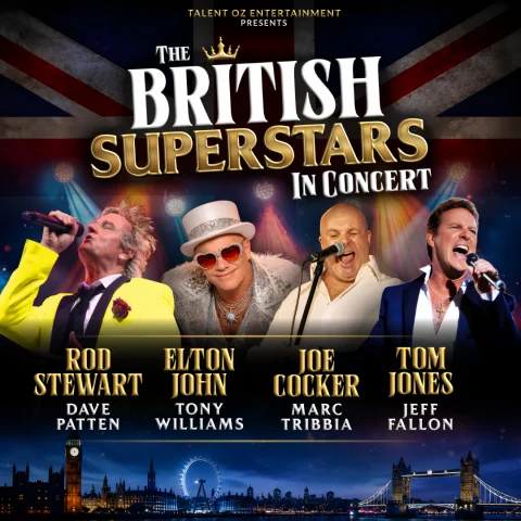 BRITISH SUPERSTARS IN CONCERT at Norths Cammeray