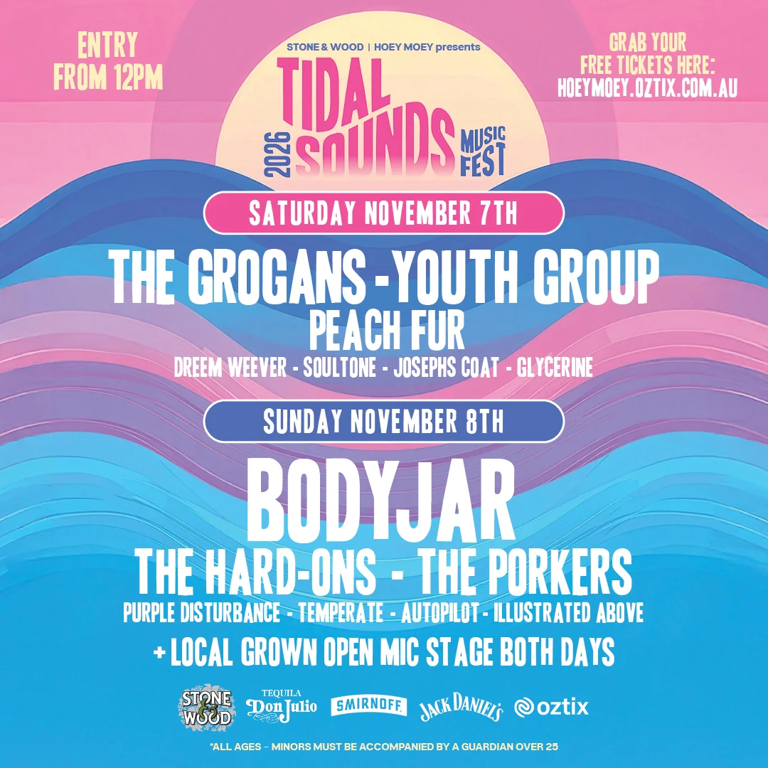TIDAL SOUNDS MUSIC FEST IS BACK FOR A 2ND MASSIVE DAY!! at Hoey Moey Hotel