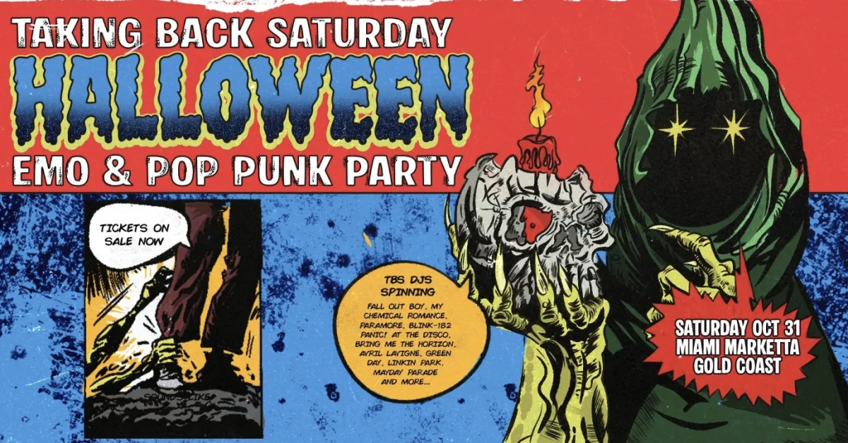 EMO & POP PUNK HALLOWEEN PARTY at Miami Marketta