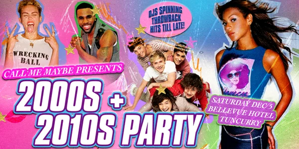 2000s + 2010s Party - Tuncurry at Bellevue Hotel