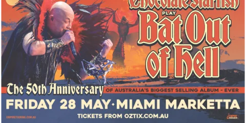 Chocolate Starfish play Bat Out Of Hell (50th Anniversary) at Miami Marketta