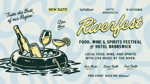 RIVERFEST 2026, NEW DATE! at Hotel Brunswick
