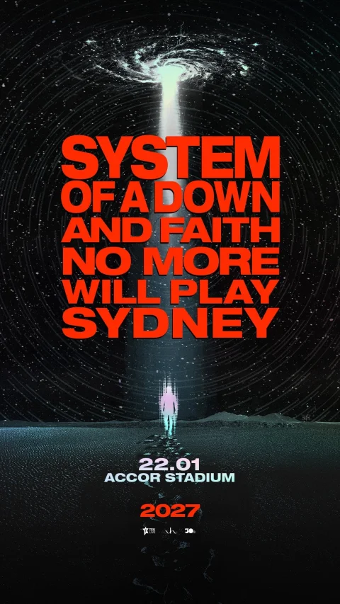 System Of A Down at Accor Stadium