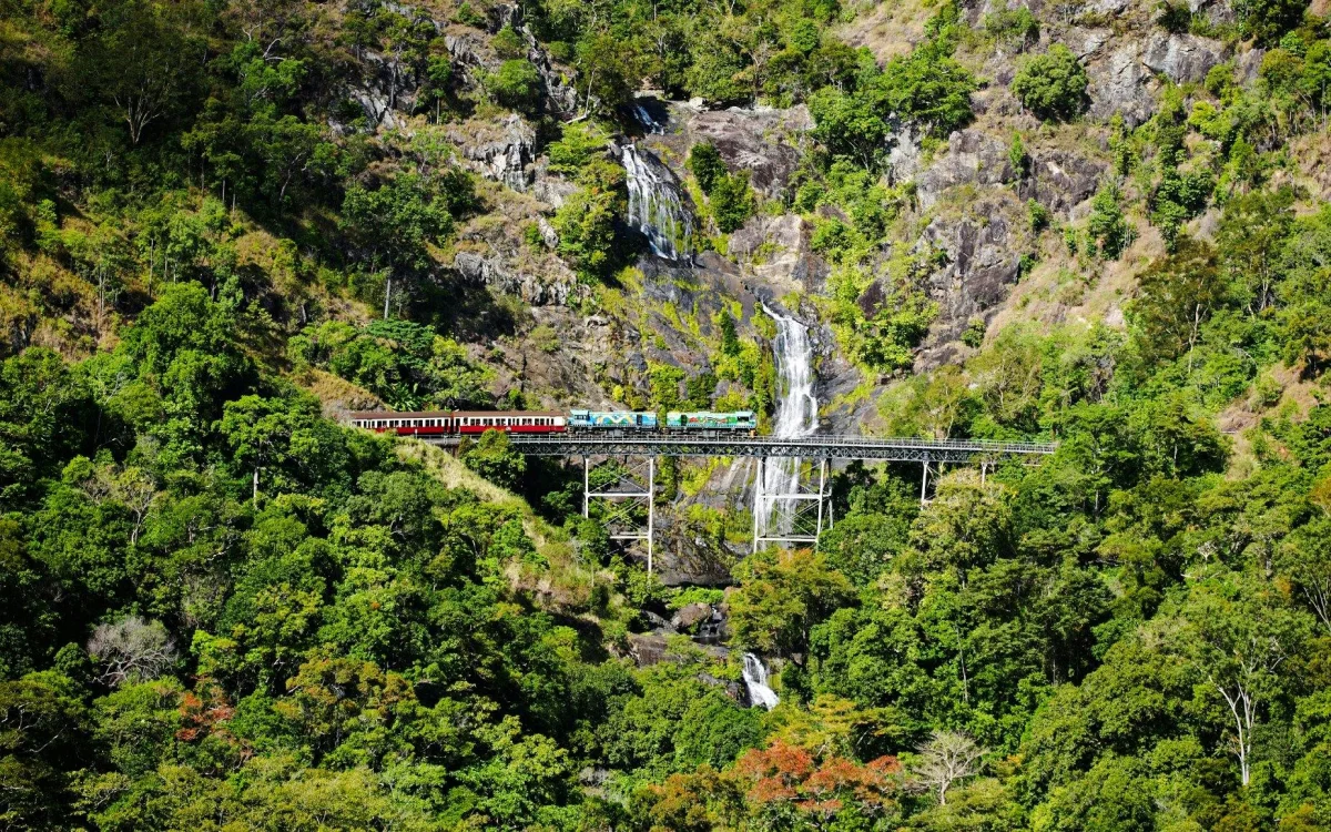 Waterfall.
