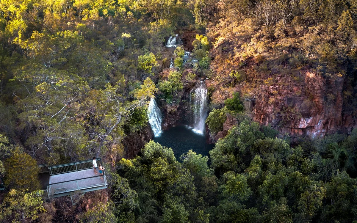 Waterfall.