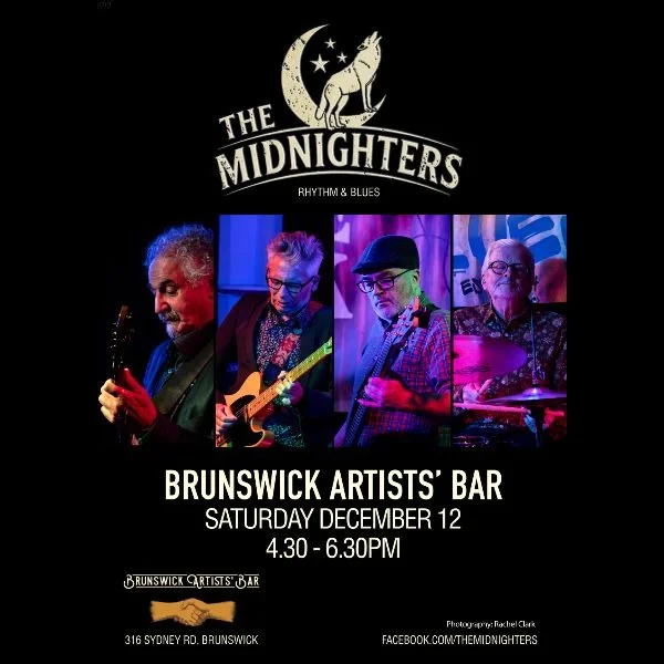THE MIDNIGHTERS at Brunswick Artists' Bar