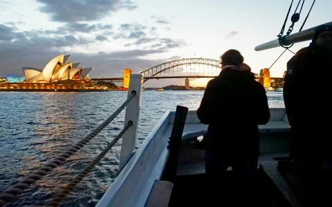 Tall Ship Lunch or Dinner Cruise on Sydney Harbour in Sydney