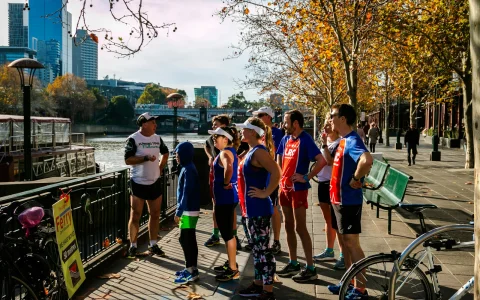 Melbourne Sunrise Running Tour on the Yarra River with Post Run Coffee in Melbourne