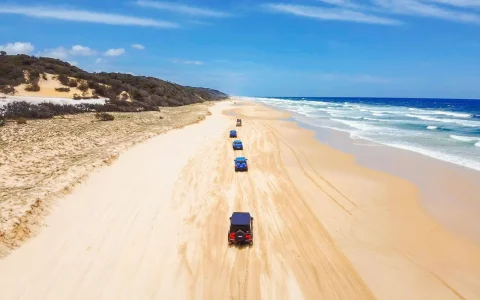 From Rainbow Beach: K'gari (Fraser Island) 1 Day Classic Tour in Brisbane