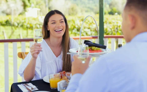 Gold Coast Hot Air Balloon Ride with Sparkling Wine & Hotel Transfers