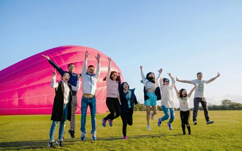 Gold Coast Hot Air Balloon Flight with Sirromet Winery Experience in Gold Coast